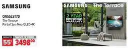 2001 Audio Video QN55LST/D 55 SAMSUNG The Terrace Partial Sun Neo OLED 4K offer