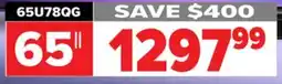 2001 Audio Video 65U78QG 65 Hisense U78QG Mini-LED Pro offer