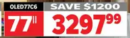 2001 Audio Video OLED77C6 77 LG OLED evo AlC5 AK Smart TV 2026 offer