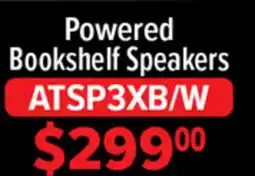 2001 Audio Video Powered Bookshelf Speakers offer