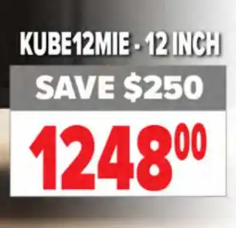 2001 Audio Video KUBE12MIE - 12 INCH KEF Powered Subwoofers offer