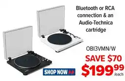 2001 Audio Video OB13VMN/W Audio-Technica cartridge offer