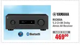 2001 Audio Video YAMAHA RX300A 5.2-Ch 8K Dolby Atmos AV Receive offer
