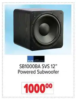 2001 Audio Video SB1000BA SVS 12 Powered Subwoofer offer
