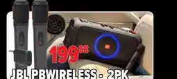 2001 Audio Video PBOTG2 JBL PBWIRELESS offer
