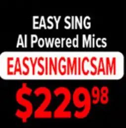 2001 Audio Video EASYSINGMICSAM JBL EASY SING AI Powered Mics offer