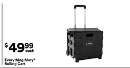 Michaels Everything Mary Rolling Cart offer