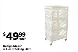 Michaels Design Ideas 3-Tier Stacking Cart offer