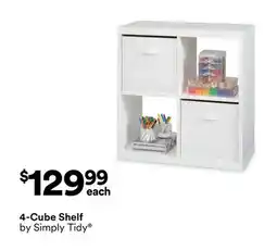 Michaels 4-Cube shelf by Simply Tidy offer