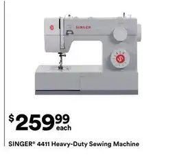 Michaels SINGER 4411 Heavy-Duty Sewing Machine offer