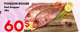 Marche Salaberry POISSON ROUGE offer