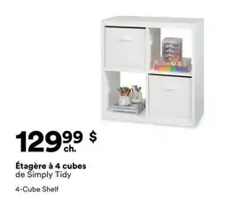 Michaels Étagère à 4 cubes de Simply Tidy offer