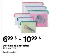 Michaels Ensemble de 3 pochettes de Simply Tidy offer