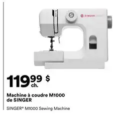 Michaels Machine à coudre M1000 de SINGER offer