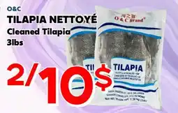 Marche Salaberry O&C TILAPIA NETTOYÉ offer