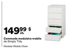 Michaels Commode modulaire mobile de Simply Tidy offer