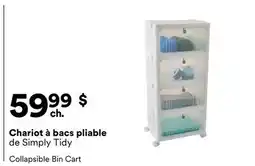 Michaels Chariot à bacs pliable de Simply Tidy offer