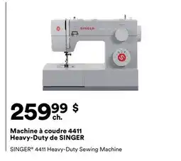 Michaels Machine à coudre 4411 Heavy-Duty de SINGER offer