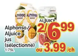 T&T Supermarket Alphonso/Aljuice jus (sélectionné) offer