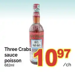 T&T Supermarket THREE CRABS SAUCE POISSON offer