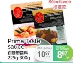 T&T Supermarket PRIMA TASTE SAUCE, 225g-300g offer