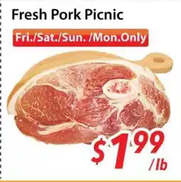 Bestco Food Mart Fresh Pork Picnic offer