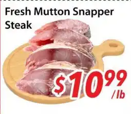 Bestco Food Mart Fresh Mutton Snapper Steak offer