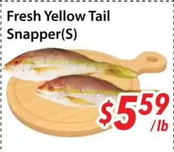 Bestco Food Mart Fresh Yellow Tail Snapper(S) offer