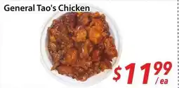Bestco Food Mart General Tao's Chicken offer