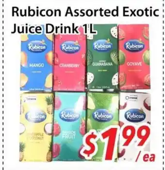 Bestco Food Mart Rubicon Assorted Exotic Juice Drink offer