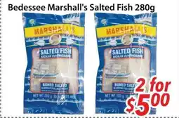 Bestco Food Mart Bedessee Marshall's Salted Fish offer
