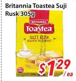 Bestco Food Mart Britannia Toastea Suji Rusk offer