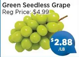 Blue Sky Supermarket Green Seedless Grape offer