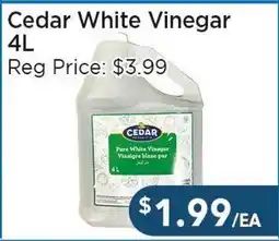 Blue Sky Supermarket Cedar White Vinegar offer