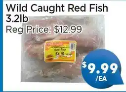Blue Sky Supermarket Wild Caught Red Fish offer