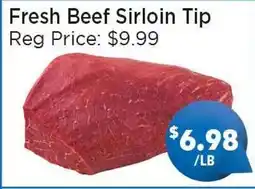 Blue Sky Supermarket Fresh Beef Sirloin Tip offer