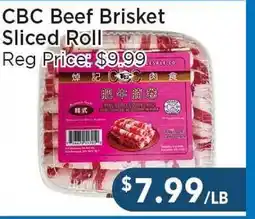Blue Sky Supermarket CBC Beef Brisket Sliced Roll offer