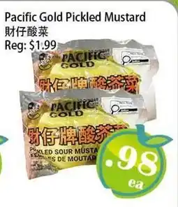 Food Depot Supermarket Pacific Gold Pickled Mustard offer