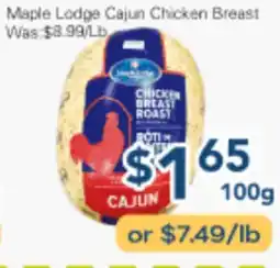 Oceans Fresh Food Market Maple Lodge Cajun Chicken Breast offer