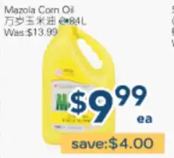 Oceans Fresh Food Market Mazola Corn Oil offer