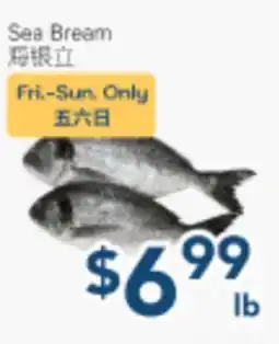 Oceans Fresh Food Market Sea Bream offer