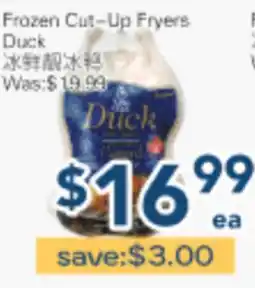 Oceans Fresh Food Market Frozen Cut-Up Fryers Duck offer
