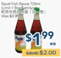 Oceans Fresh Food Market Squid Fish Sauce offer