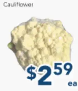 Oceans Fresh Food Market Cauliflower offer