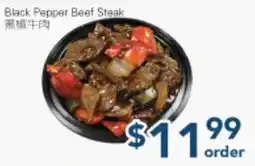 Oceans Fresh Food Market Black Pepper Beef Steak offer