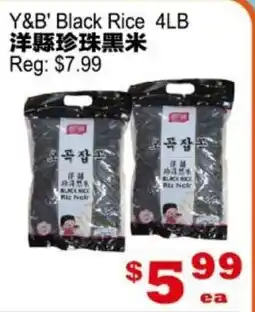 Yuan Ming Supermarket Y&B' Black Rice offer