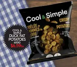 Fiesta Farms COOL & SIMPLE DUCK FAT POTATOES offer