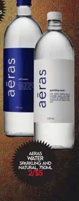 Fiesta Farms AERAS WATER offer