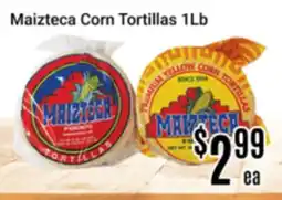 Nations Fresh Foods Maizteca Corn Tortillas 1Lb offer