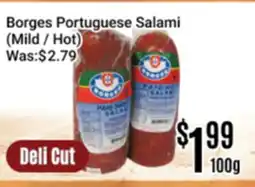Nations Fresh Foods Borges Portuguese Salami offer
